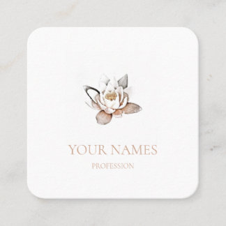 WHITE LOTUS BUSINESS CARD
