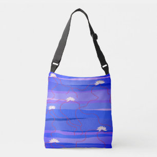 White Lotus Crossbody Bag