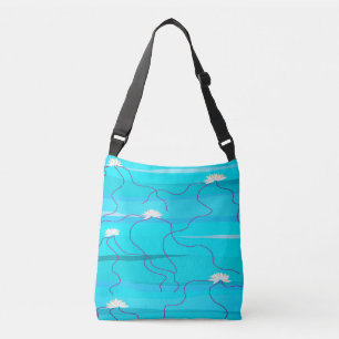 White Lotus Crossbody Bag
