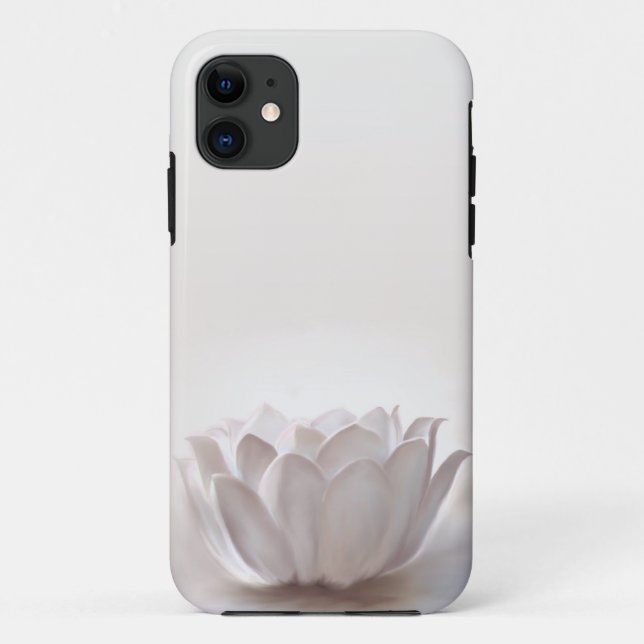 White Lotus Iphone 5 cover (Back)