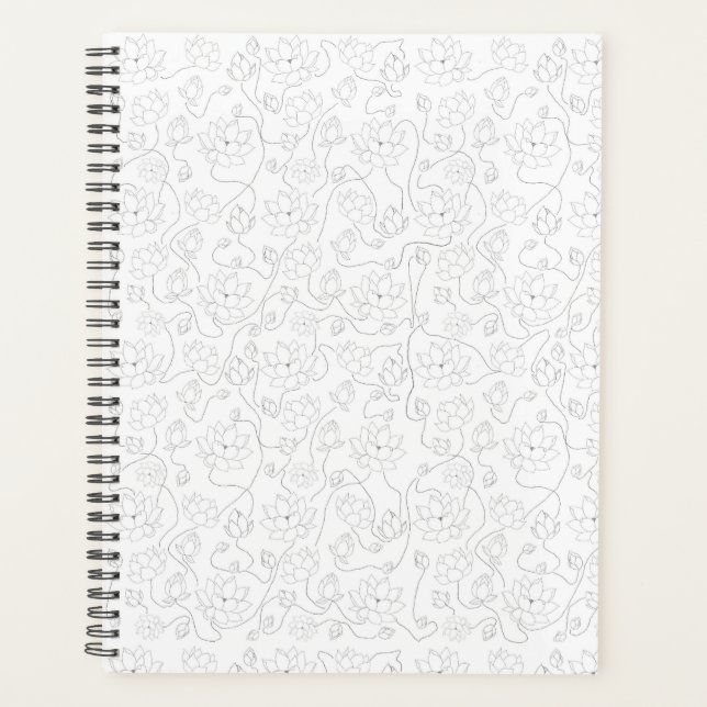 White Lotus Planner (Front)