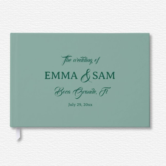 White Lotus Wedding  Guest Book (Creator Uploaded)