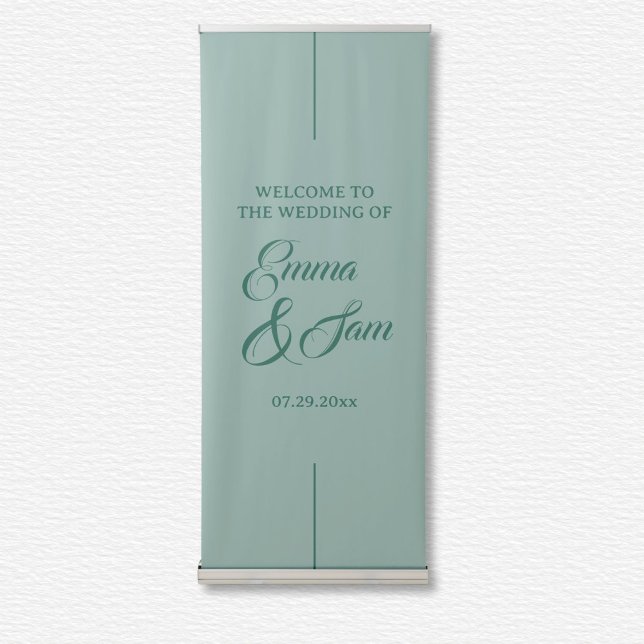 White Lotus Wedding  Retractable Banner (Creator Uploaded)