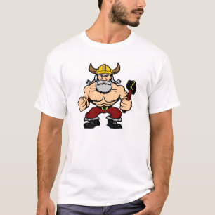White Mad Viking T-Shirt