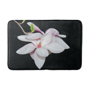 White Magnolia Bath Mat