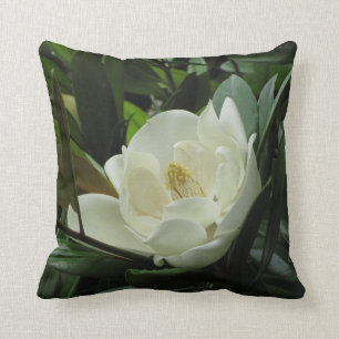 White Magnolia Cushion