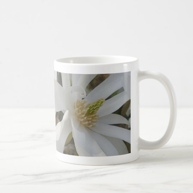 White Magnolia Mug (Right)