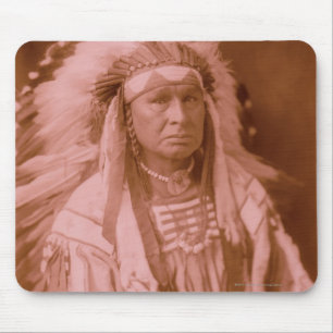 White Man Runs Him - Crow Mouse Mat