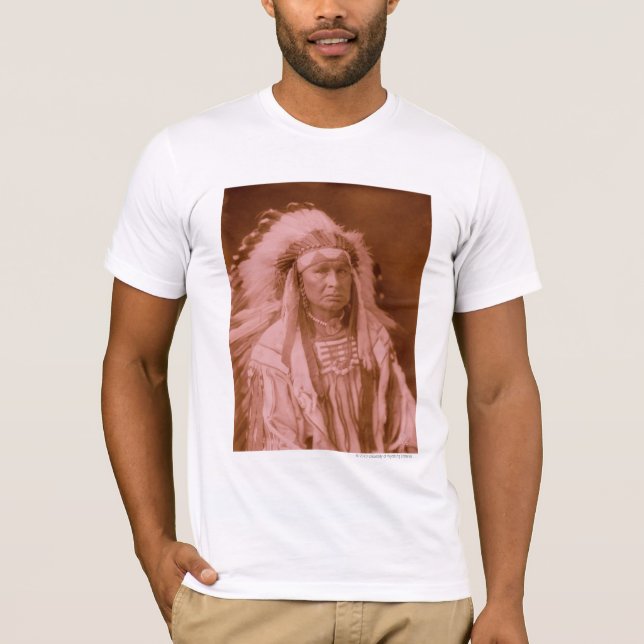 White Man Runs Him - Crow T-Shirt (Front)