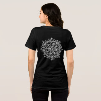 White Mandala Tri-Blend Shirt