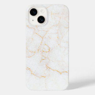 White Marbel Case-Mate iPhone 14 Case