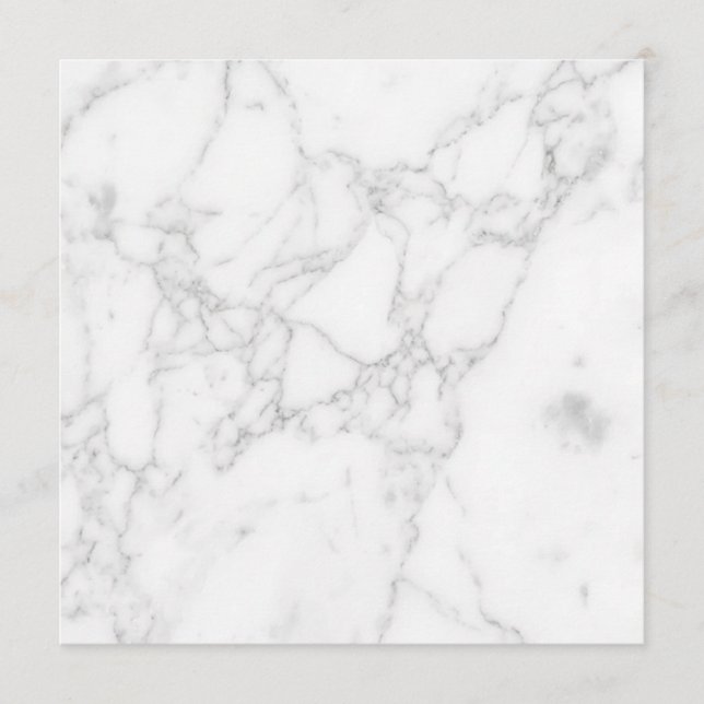 White Marble Advice Card (Front)