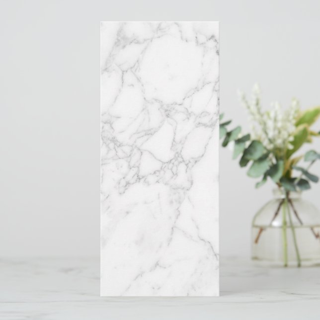 White Marble Announcement (Standing Front)
