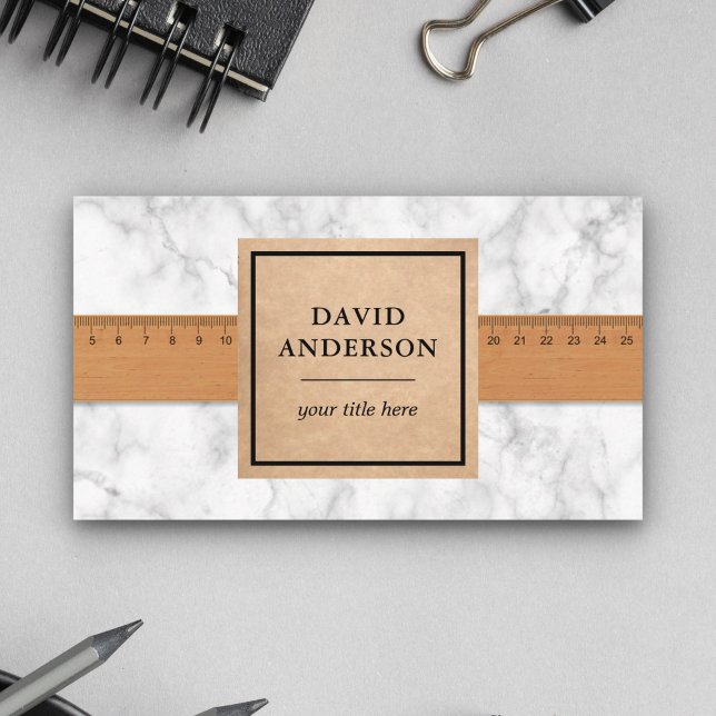 White Marble Bathroom Flooring Tiles Installer Business Card (Creator Uploaded)