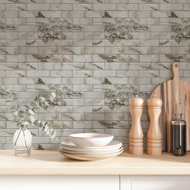 White Marble Brick Wallpaper (Creator Uploaded)