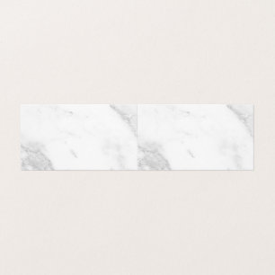 White Marble Business Card