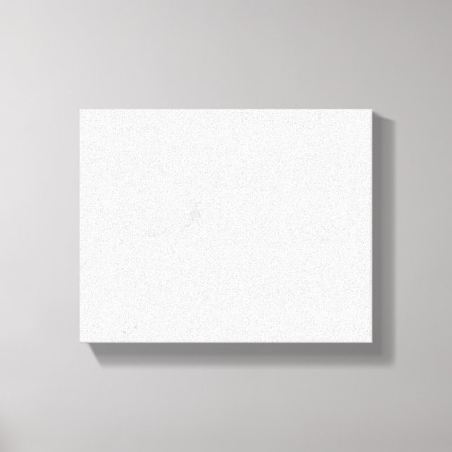 White Marble Canvas Print (Front)