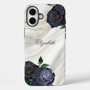 White Marble iPhone 16 Plus Case