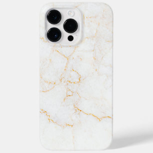 White Marble Case-Mate iPhone 14 Pro Max Case