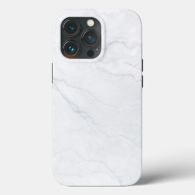 White Marble  Case-Mate iPhone Case (Back)