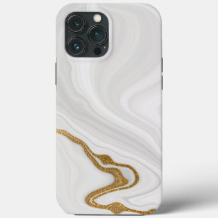 White Marble iPhone 13 Pro Max Case