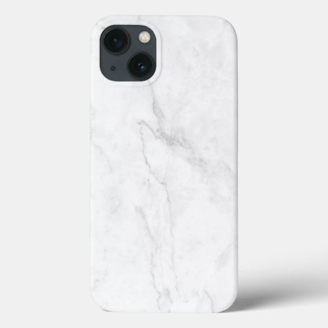  White Marble Case-Mate iPhone Case (Back)