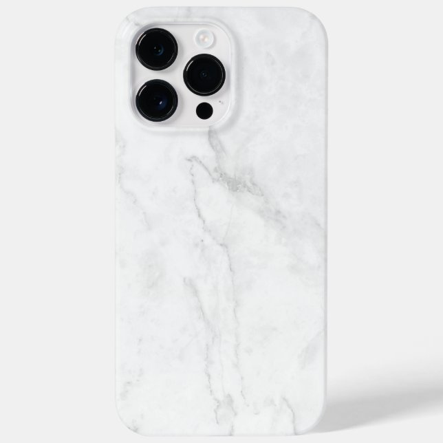  White Marble Case-Mate iPhone Case (Back)