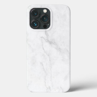 White Marble iPhone 13 Pro Case