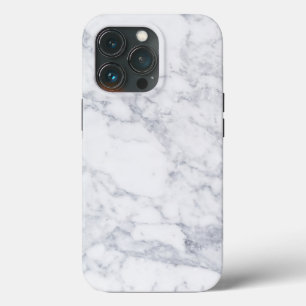 White Marble iPhone 13 Pro Case