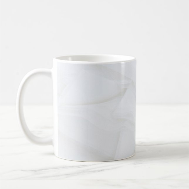 White Marble Classic Mug (Left)