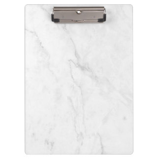 White Marble Clipboard