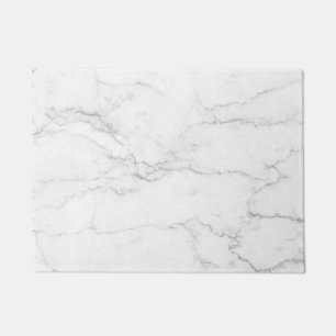 White Marble Doormat