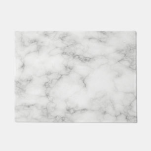White Marble Doormat