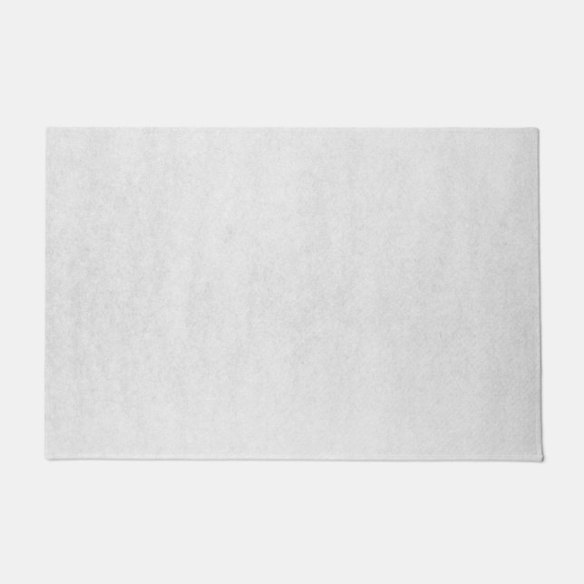 White Marble  Doormat (Front)