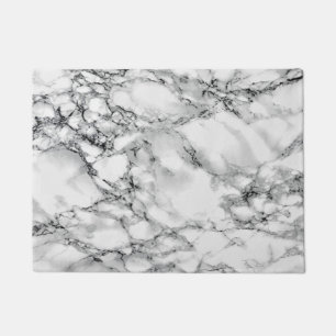 White Marble Doormat