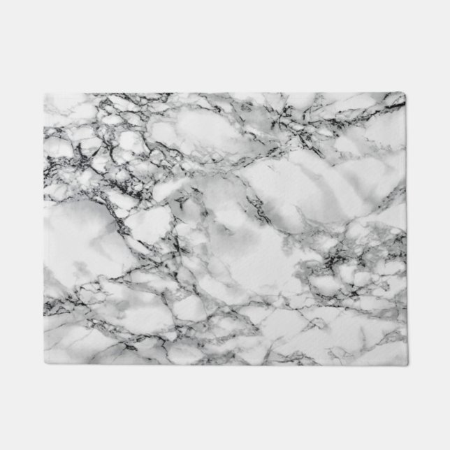 White Marble Doormat (Front)