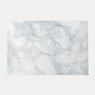 White Marble  Doormat