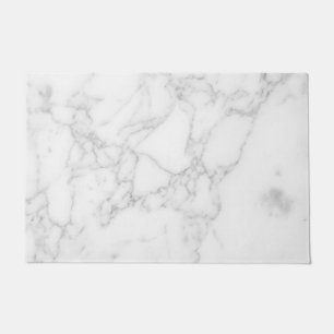 White Marble Doormat