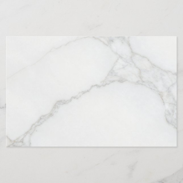 White Marble Flyer (Front)