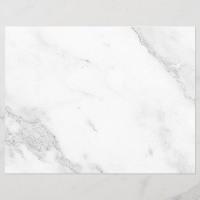 White Marble Flyer (Back)