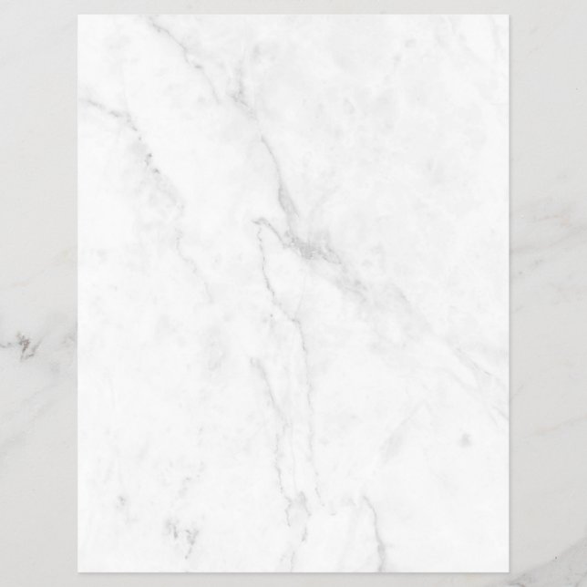 White Marble Flyer (Front)