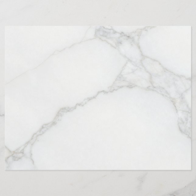 White Marble Flyer (Front)