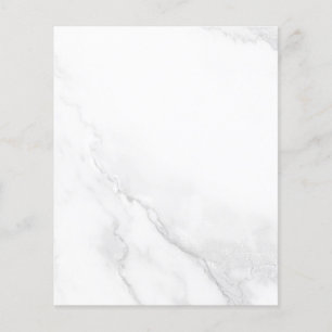 White Marble Flyer