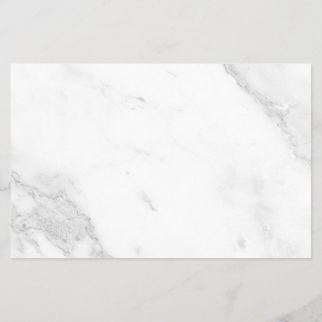 White Marble Flyer (Back)