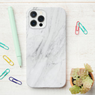 White Marble  iPhone 12 Pro Max Case