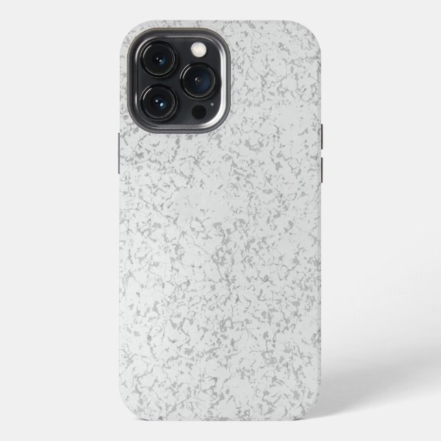 White Marble iPhone Case (Back)