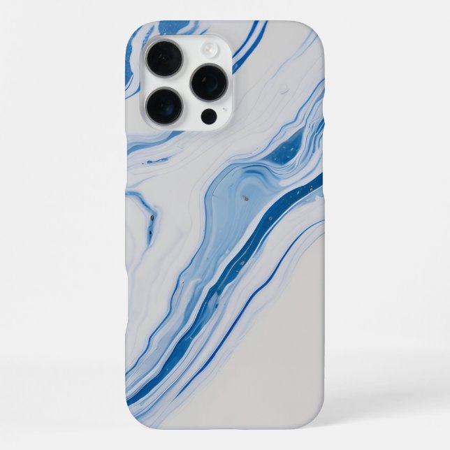 White Marble iPhone Case (Back)