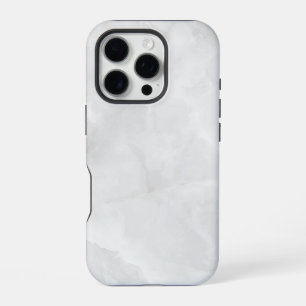 White Marble iPhone 16 Pro Case