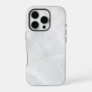 White Marble  iPhone 16 Pro Case