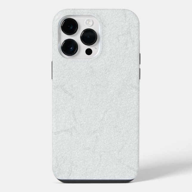 White Marble iPhone Case (Back)